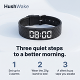 TapMeAwake Pulse — Silent Vibration Alarm
