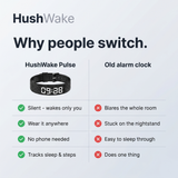 TapMeAwake Pulse — Silent Vibration Alarm
